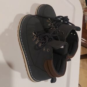 The Children's Place Black and Brown Kids Boots